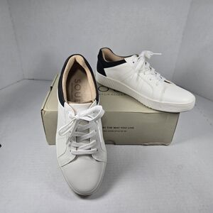 SOUL Naturalizer Women's Neela White and Black Oxford Sneakers Size 7 Wide